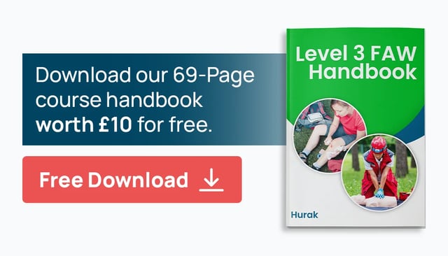 Free First Aid at Work Level 3 handbook – 69-page course guide for learners in Clydebank, available to download