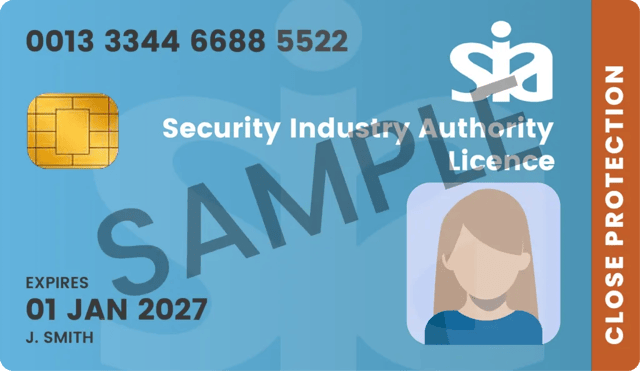 SIA Close Protection Training Course