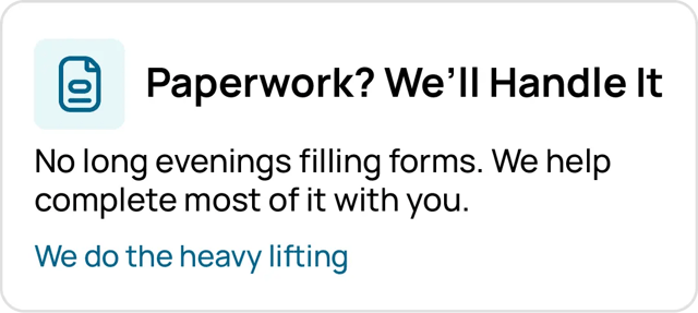 We help handle the admin and paperwork for your NVQ Level 2 in Cladding