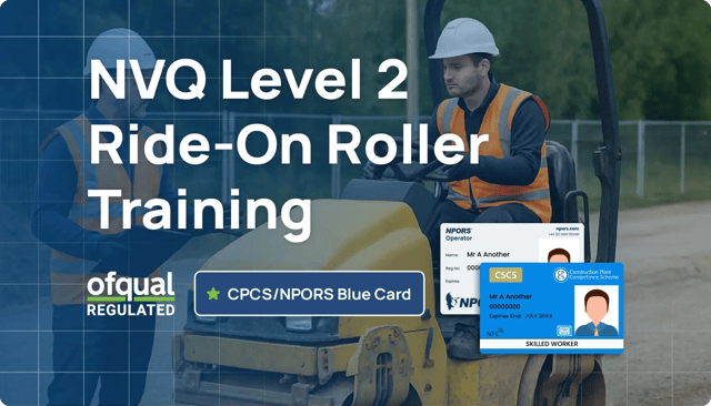 NVQ Level 2 Ride-On Roller Training