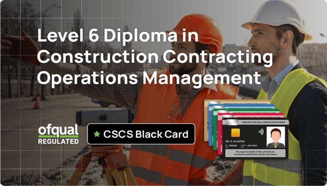 NVQ Level 6 in Construction Contracting Operations Management