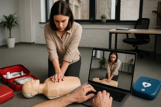 Online Emergency First Aid At Work Refresher (Refresh EFAW)