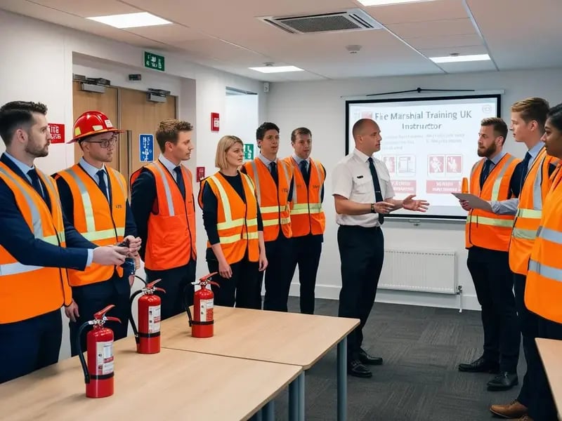 Fire Marshal Training in Warrington