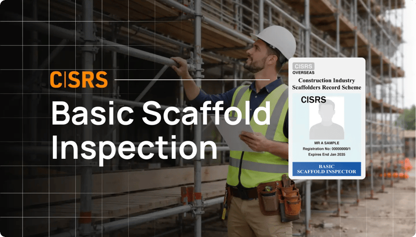 Scaffold Inspection Course | CISRS SITS Training - Hurak