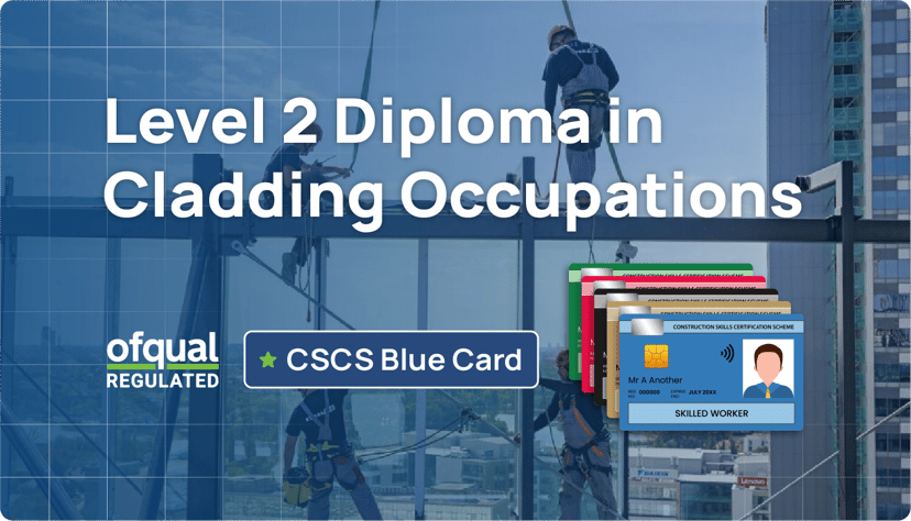 Book your NVQ Level 2 in Cladding Occupations to become eligible for the CSCS Blue Card – Hurak