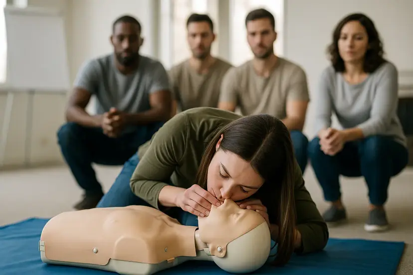 First aid course in Romford, classroom session by Hurak