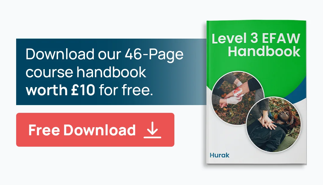 Free Emergency First Aid at Work handbook – course guide for learners in Dumfries, available to download
