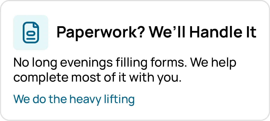 NVQ courses with admin and paperwork support to save your time