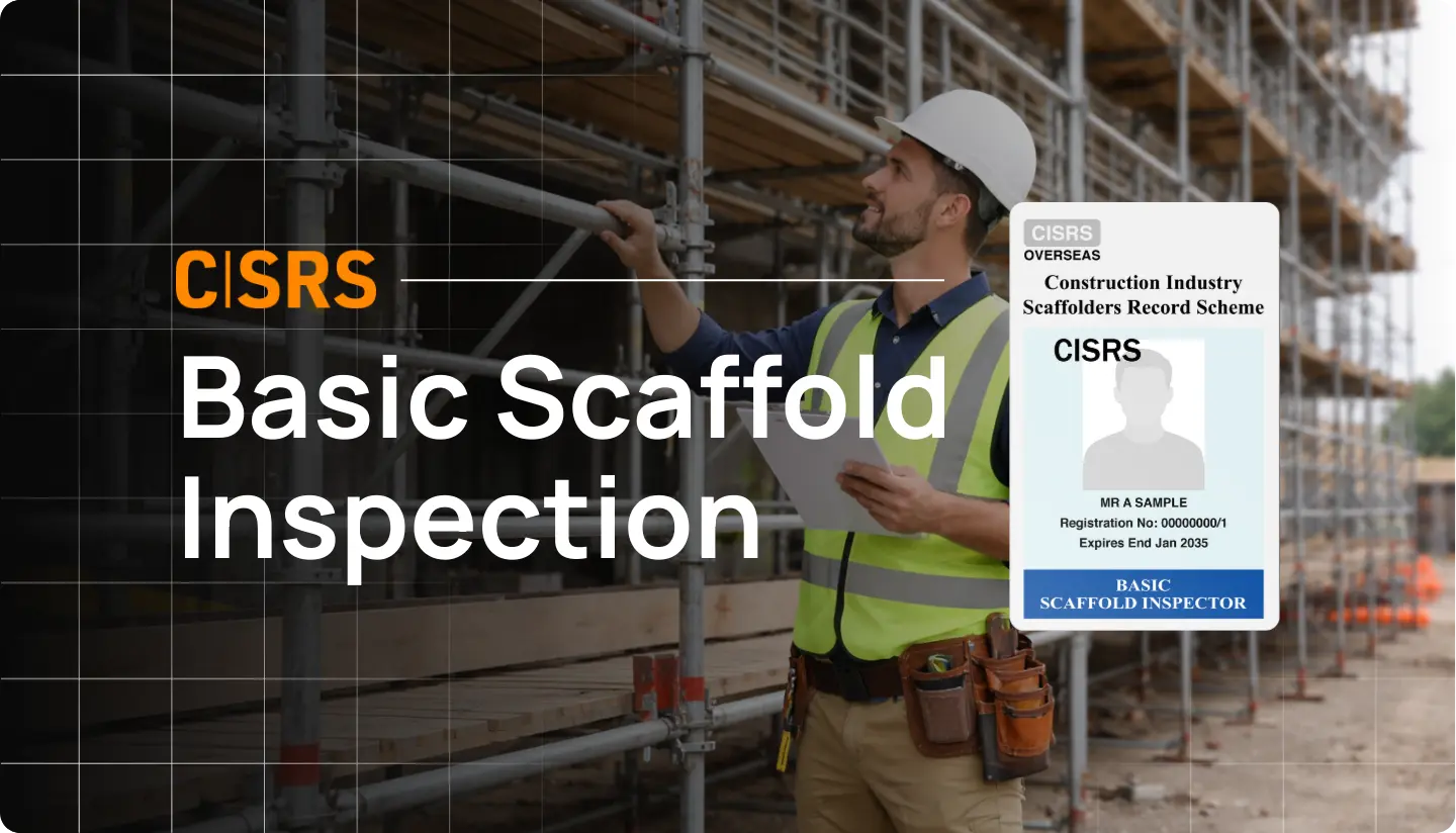 CISRS Basic Scaffold Inspection