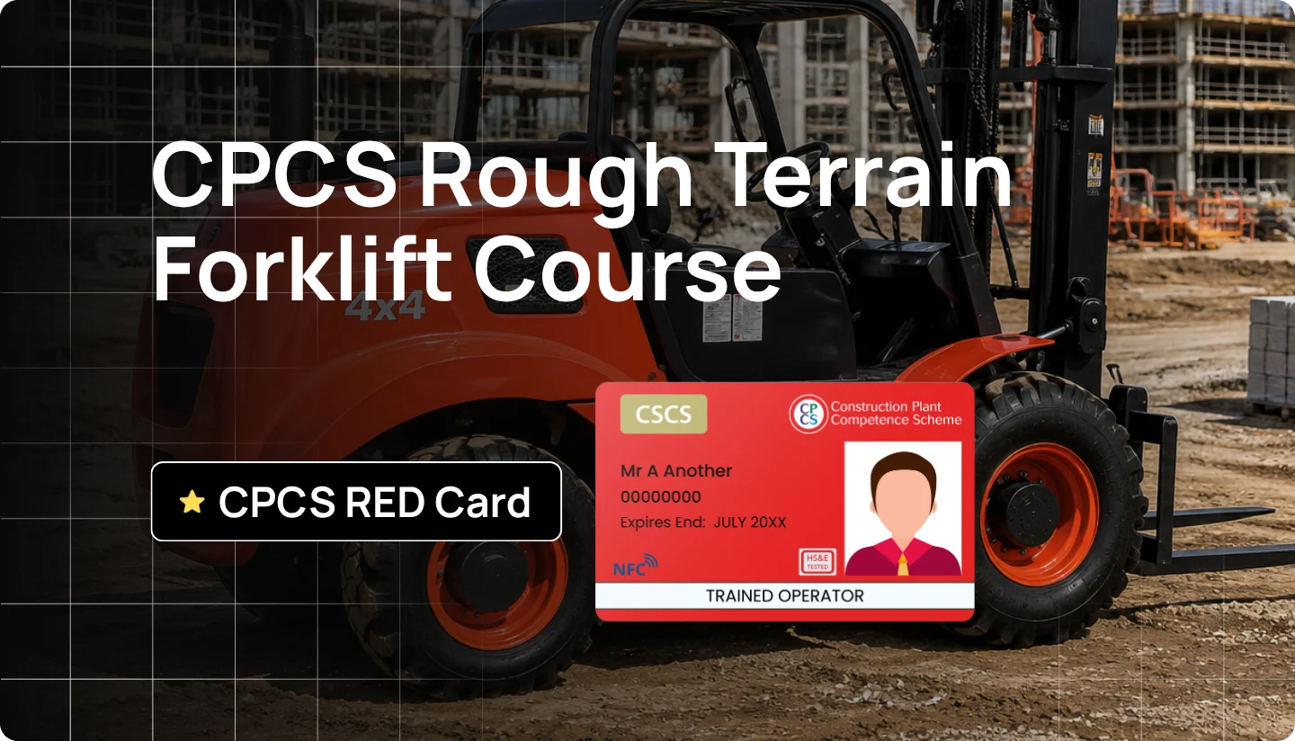 CPCS A14 Rough Terrain Forklift Course