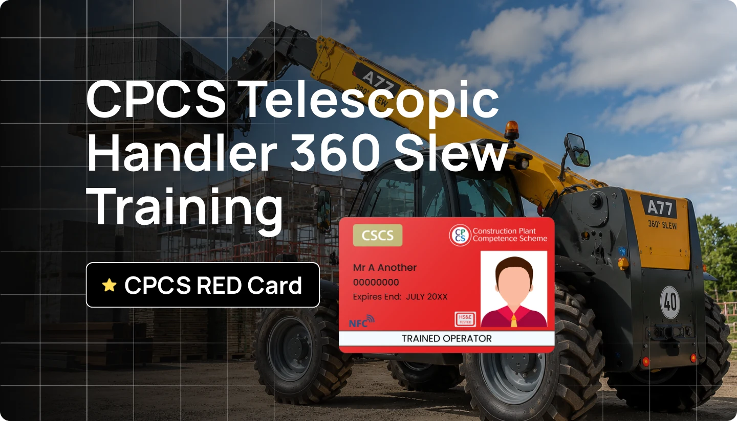 CPCS A77 Telescopic Handler 360 Slew Training