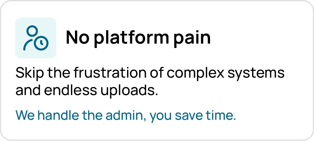 Easy-to-use online platform to upload evidence for your Level 3 NVQ in Occupational Work Supervision.
