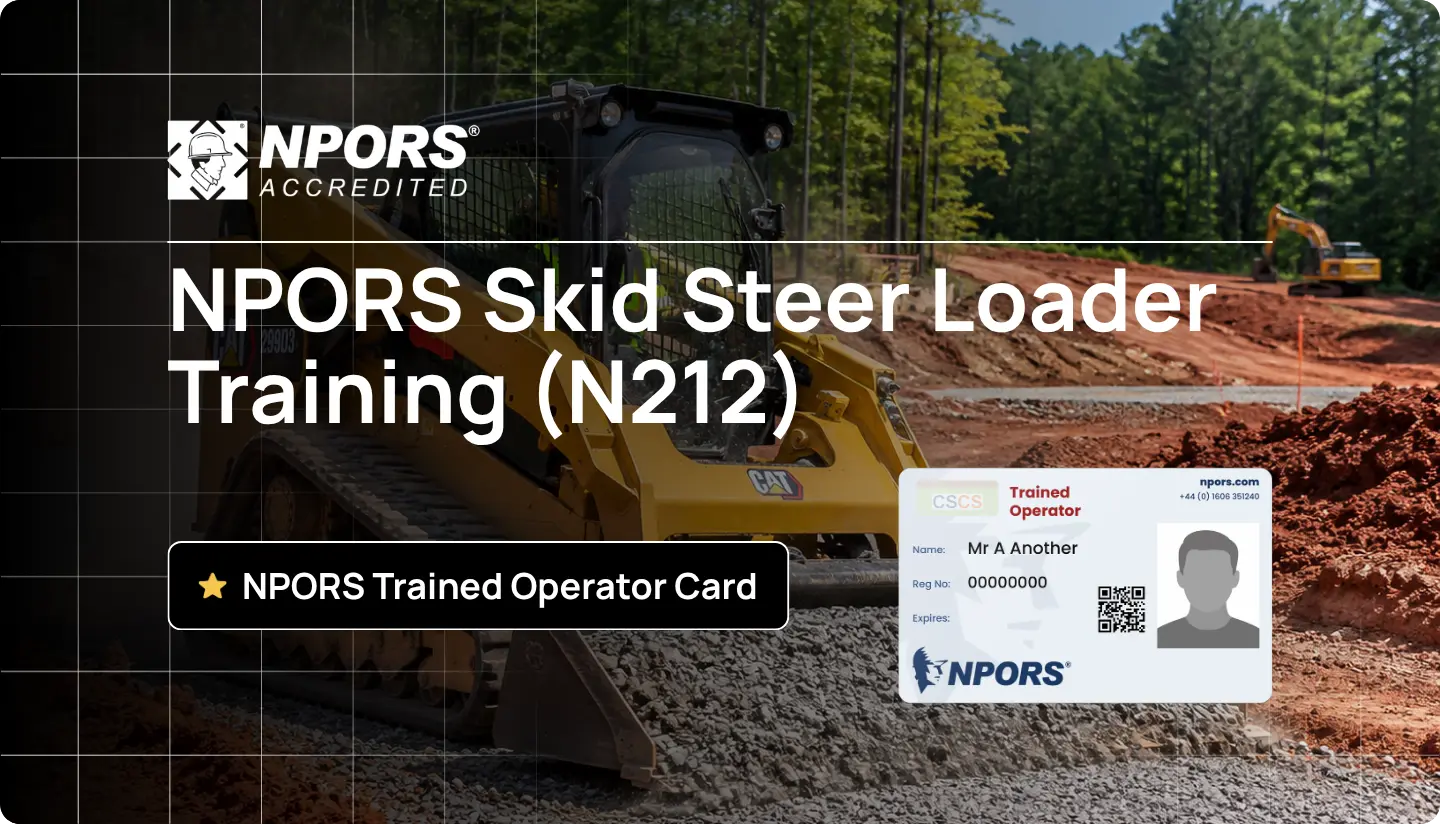 NPORS Skid Steer Loader Training (N212)