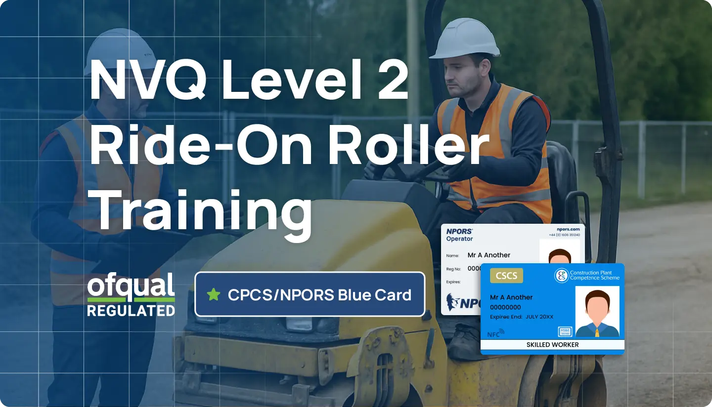 NVQ Level 2 Ride-On Roller Training