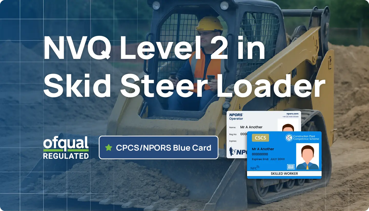 NVQ Level 2 in Skid Steer Loader