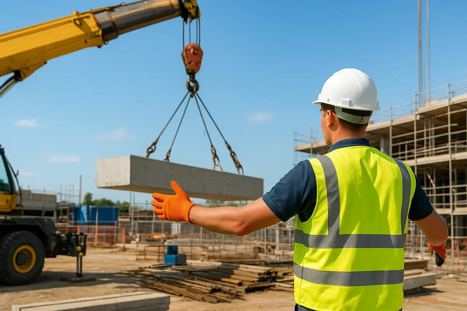 Level 2 NVQ in Controlling Lifting Operations (Slinger Signaller)