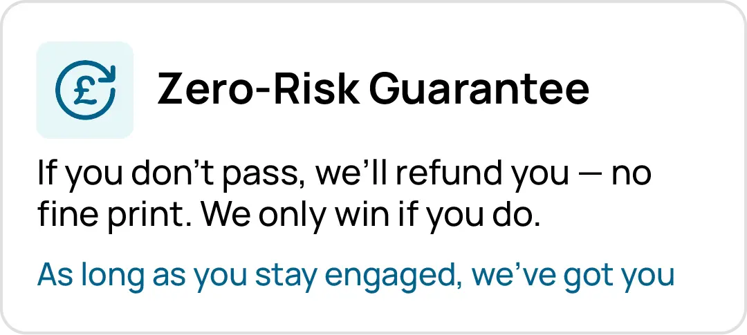 Zero-Risk Guarantee on NVQ Level 2 Plant Operations Courses | Full Refund if You Don’t Pass